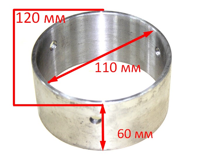 Втулка балансира  D=120 d=110 H=60 NS-07